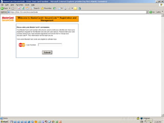 Copyright First Atlantic Commerce Ltd 2009 