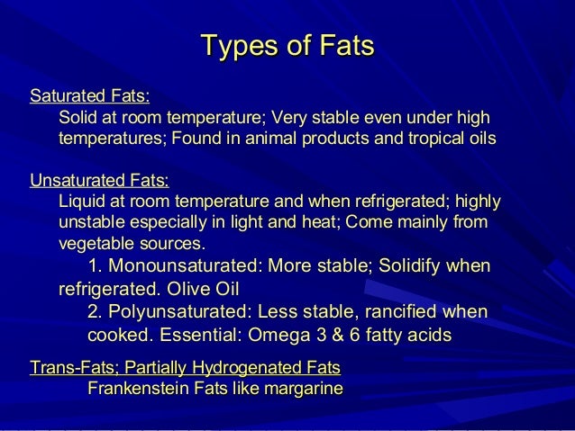 Know Your Fats Eat Your Fats Save Your Life