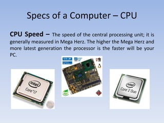 Know your pc | PPTX