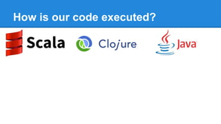 How is our code executed?
 