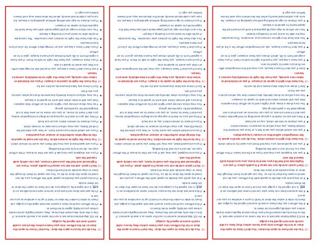 KNow your Rights! - (PDF - card)