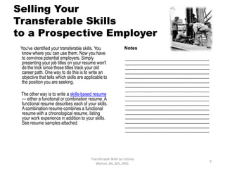 transferable Skills Presentation | PPTX