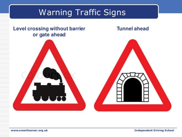 Know Your Traffic Signs Warning Know Your Traffic Signs Warning