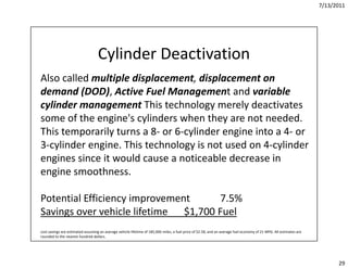 7/13/2011




                                   Cylinder Deactivation
                                   Cylinder Deactiv...