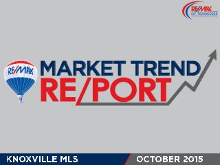 Knoxville MLS October 2015 Market Trends