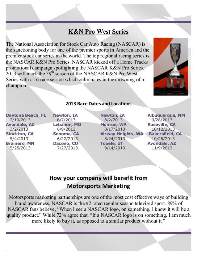 How to Get Sponsored Step 5: Nailing the Sponsorship ... Race car sponsorship proposal template