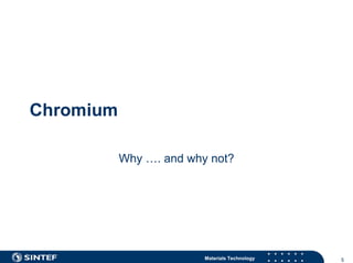 Chromium problems