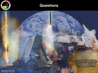 14
Questions
Approved for Public Release
16-MDA-8599 (11 March 16)
 