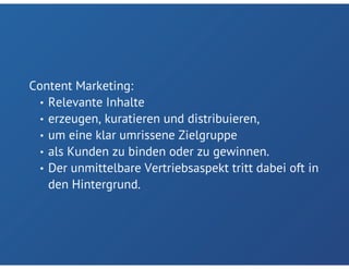 „Content ist immer noch König“