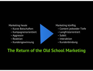 „Content ist immer noch König“