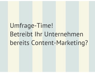 „Content ist immer noch König“