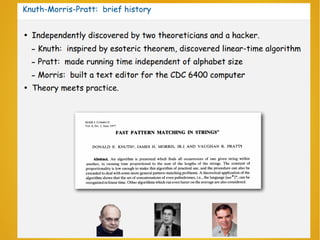 Algoritmo Knuth Morris Pratt Italiano | PDF | Programming Languages ...