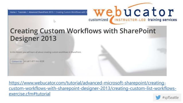 WF 101 - SharePoint Designer 2013 Workflows: An Introduction | PPT