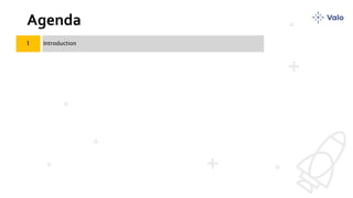 Agenda
1 Introduction
 