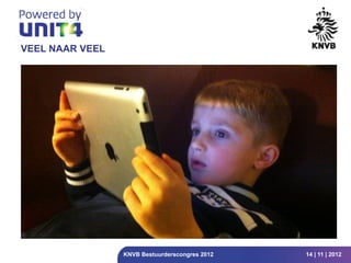 VEEL NAAR VEEL




                 KNVB Bestuurderscongres 2012   14 | 11 | 2012
 