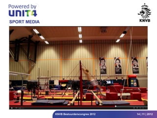 SPORT MEDIA




              KNVB Bestuurderscongres 2012   14 | 11 | 2012
 