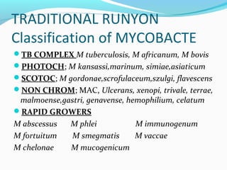 [Micro] mycobacterium tuberculosis | PPT
