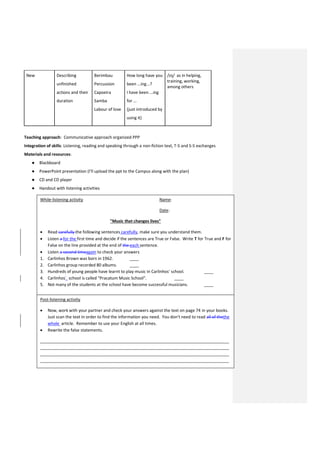 Knye tpd 2016 - lesson plans secondary level