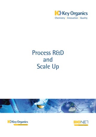 Products
Process R&D
and
Scale Up
 