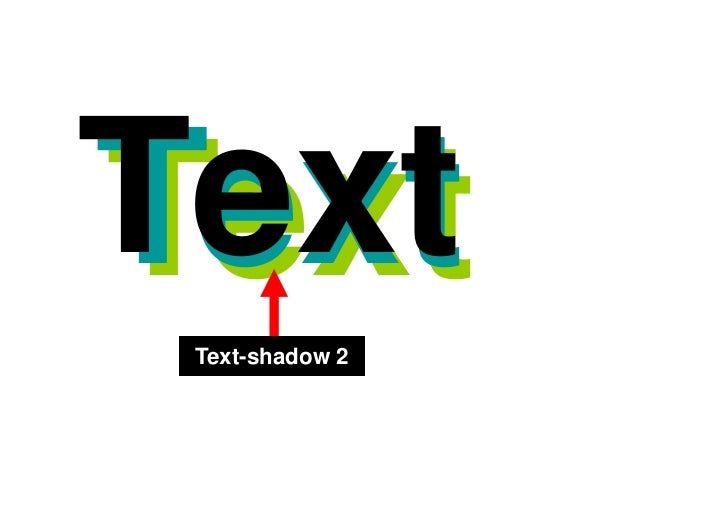 Text shadow генератор