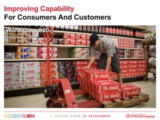Improving Capability
For Consumers And Customers
World Class DSD
 