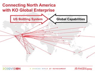 Connecting North America
with KO Global Enterprise

     US Bottling System     Global Capabilities
 