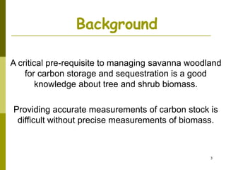 Long-term monitoring of rangelands: Impacts of fire, tree cutting and livestock grazing on carbon sequestration in West Africa