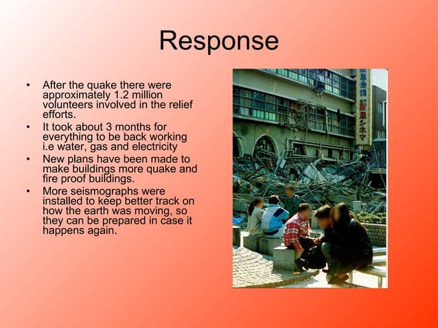 Kobe Earthquake 1995 | PPT | Disasters