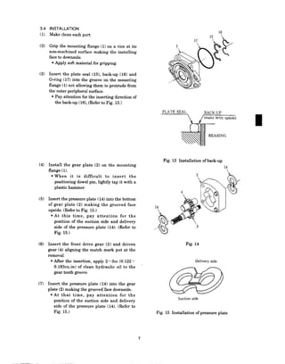 Kobelco sk15 sr hydraulic excavator service repair manual