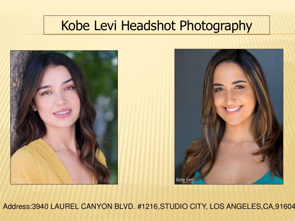 Welcome To Headshots Los Angeles - Kobe Levi Photography