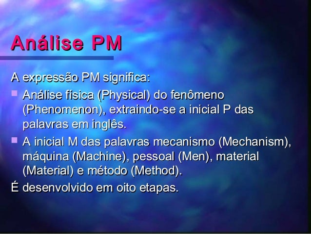 33 Analise Pmanalise Pm 33 Analise Pmanalise Pm