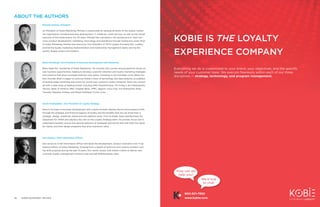 ABOUT THE AUTHORS
Michael Hemsey, President
As President of Kobie Marketing, Michael is responsible for leading all facets...