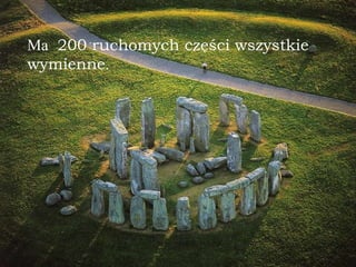 Ma  200 ruchomych czę ś ci wszystkie wymienne . 