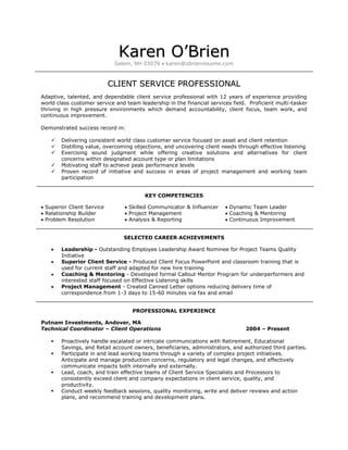 Karen O 39 Brien Resume PDF - Karen O Brien Resume 1 320 