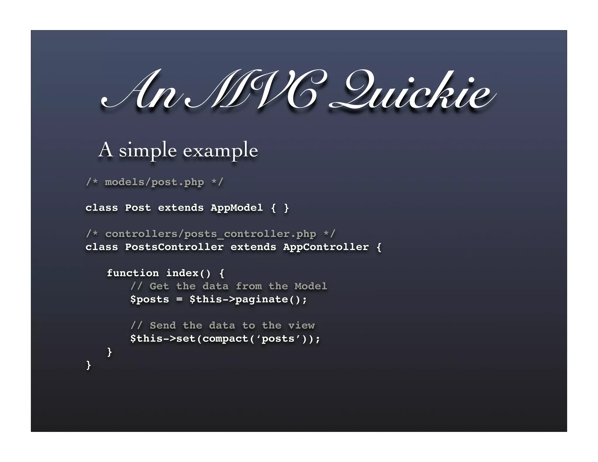Streamlining Your Applications with Web Frameworks