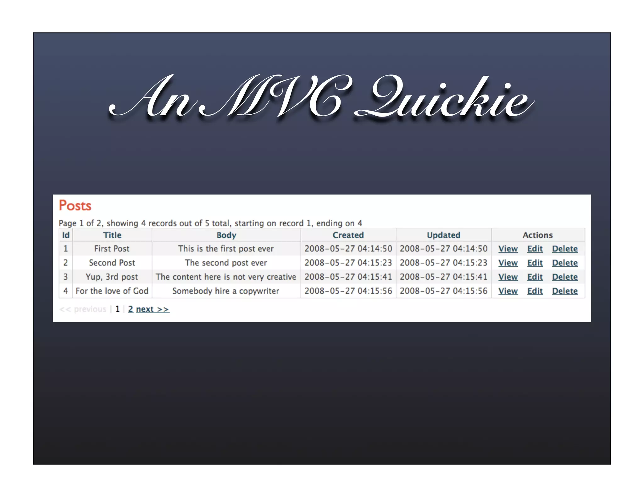 Streamlining Your Applications with Web Frameworks