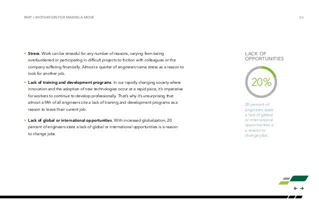 reasons for changing jobs