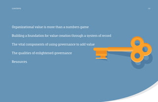 Organizational value is more than a numbers game
Building a foundation for value creation through a system of record
The v...