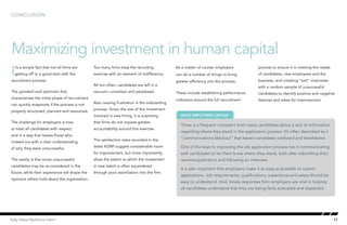 CONCLUSION 
Maximizing investment in human capital 
It’s a simple fact that not all firms are 
getting off to a good start...