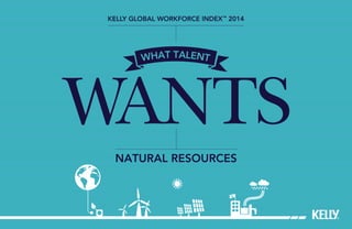 WANTS
NATURAL RESOURCES
WHAT TALENT
 