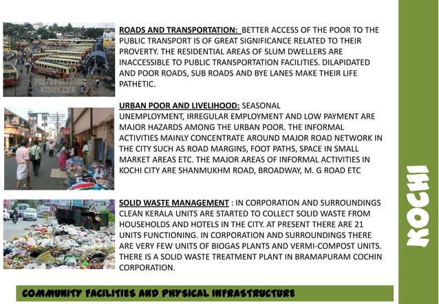 Kochi city study(intro, history, demography, infrastructure, economy