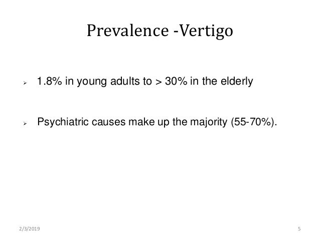 Dizziness Approach To Evaluation And Management American