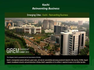 Kochi
Reinventing Business
 