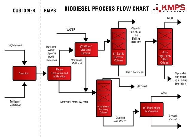 Biodiesel Production Chart