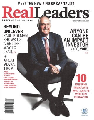RealLeaders-Paul Polman-Unilever by Laura Giadorou Koch