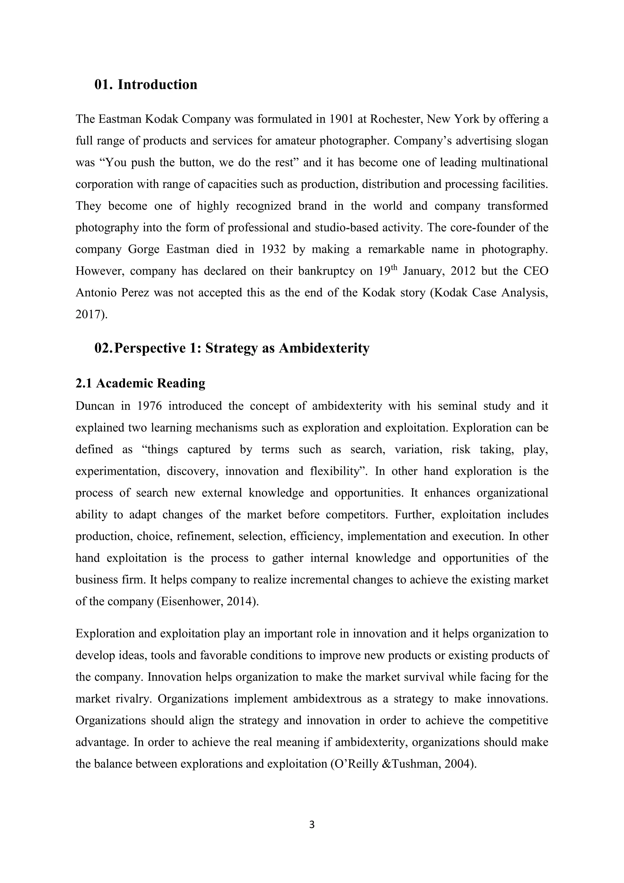 Kodak case analysis | PDF