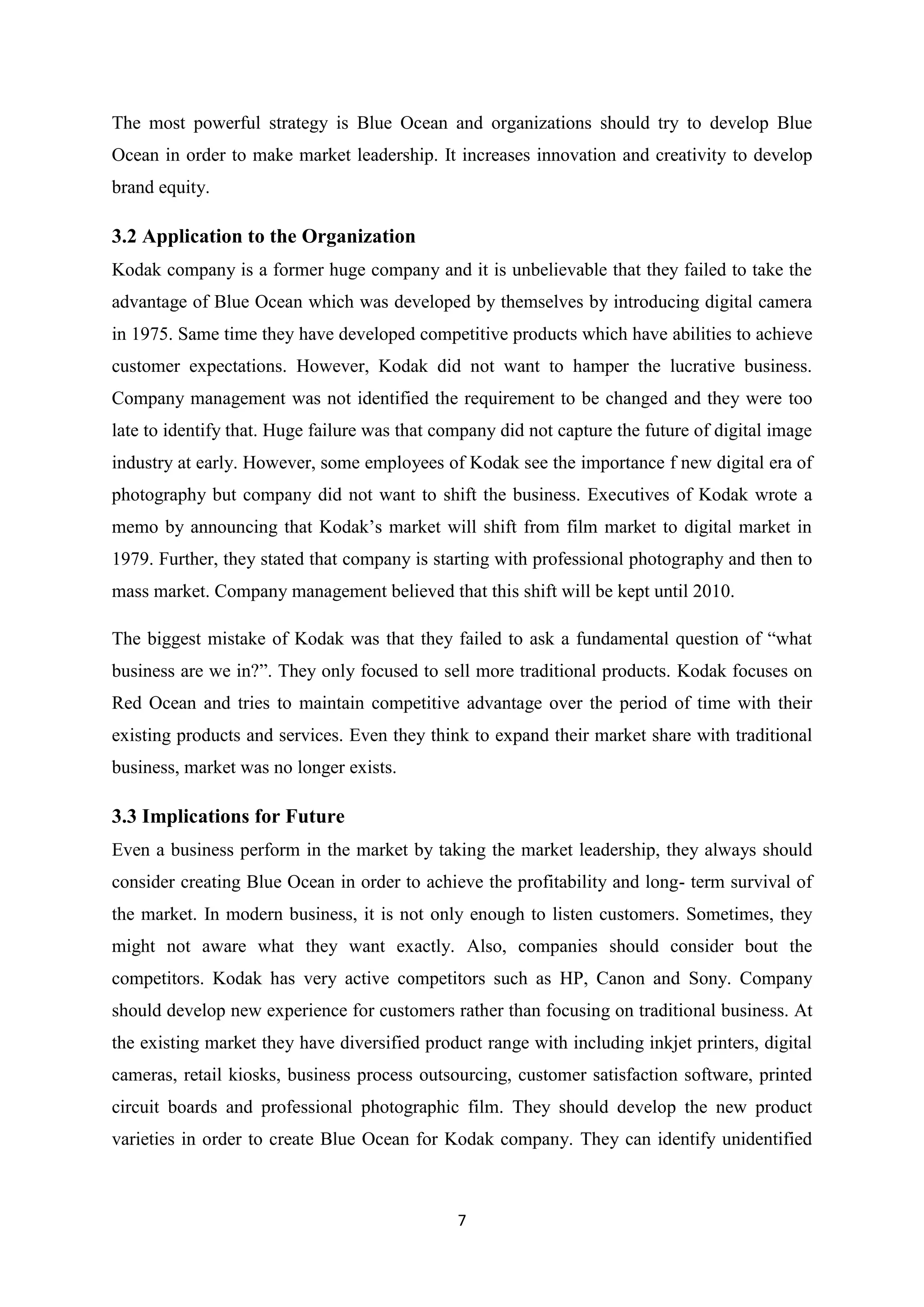 Kodak case analysis | PDF