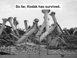 So far, Kodak has survived.
 
