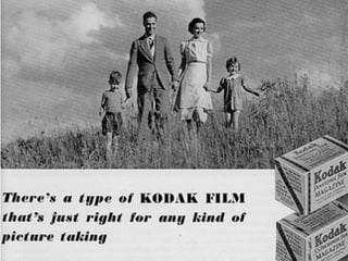 3. Kodak collaborated with other companies,
      and other firms were acquired.
 