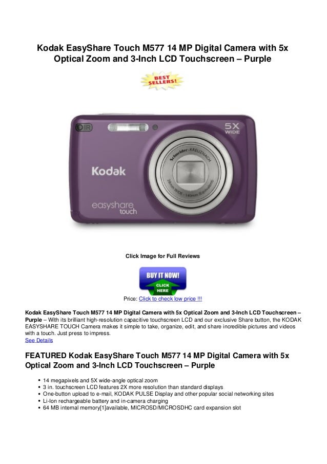 Kodak easy share_touch_m577_14_mp_digital_camera_with_5x_optical_zoom…